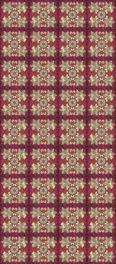 Barok tarzında kusursuz bir doğulu süsü. Raster oryantal süs. Geleneksel klasik altın desen. Altın desenli bej, mor ve kahverengi altın elementlerle.