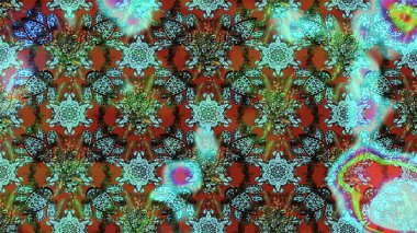 Çiçek arkaplan. Güzel kumaş deseni. Çizim raster deseni.