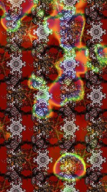 Güzel kumaş deseni. Güzel suluboya yaz çiçekleri deseni..