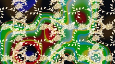 Raster stili kumaş deseni. Çiçekler suluboya çizim deseni.