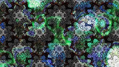 Gri ve siyah renkli çiçekler. Elle boyanmış suluboya resim çizimi çiçekler ve bitkiler.