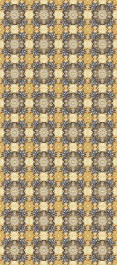 Klasik klasik klasik arka plan. Geleneksel oryantasyon süsü. Altın elementlerle bej, gri ve kahverengi renklerde kusursuz desen. Kusursuz klasik raster altın desenli. Raster illüstrasyonu.