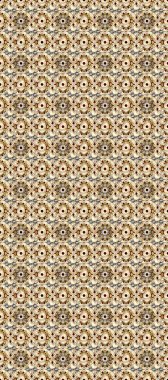 Klasik raster sarısı, kusursuz desen. Çiçek süsü kumaş deseni, cam, çiçek desenli metal kahverengi, bej ve altın elementli nötr renkler..