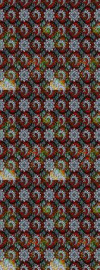 Şirin karalamalı çiçek desenli çizim. Eskiz tarzı gri ve siyah renkler. Raster illüstrasyonu. Raster illüstrasyonu. El yapımı çiçek ve bitki koleksiyonu.