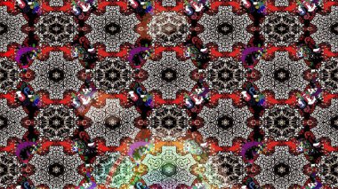 Moda baskıları için zarif bir şablon. Motley illüstrasyonu. Robot resim. Küçük renkli çiçekler. Küçük çiçekte güzel bir desen. Çiçekli bahar çiçekleri.