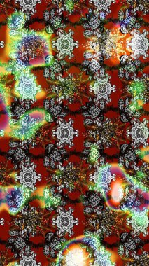 Suluboya çiçekli çiçek deseni. Gri ve kahverengi renkli güzel bir tekstil. Raster illüstrasyonu.