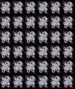 Çiçeğin suluboya çizimlerinin mükemmel deseni. Suluboya çizim kalıbı. Moda baskısı. Raster illüstrasyonu. Eski model. Dekorasyon ve tasarım için güzel desen.