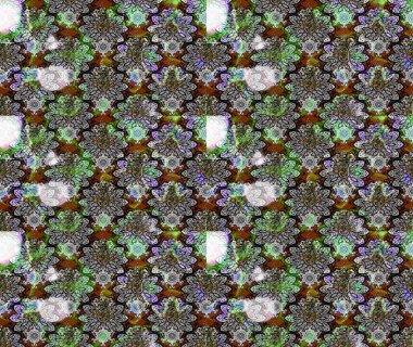 Gri çiçekli bahar çiçekleri. Küçük renkli çiçekler. Motley illüstrasyonu. Küçük çiçekte güzel bir desen. Moda baskıları için zarif bir şablon.