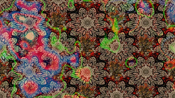 Kahverengi ve bej renkli çiçekler. Elle boyanmış suluboya resim çizimi çiçekler ve bitkiler.