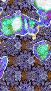 Menekşe renginde zarif çiçek buketi suluboya. Renkli Bahar Teması eskiz kalıbı. Düz Çiçek Elementleri Tasarımı. Raster illüstrasyonu.