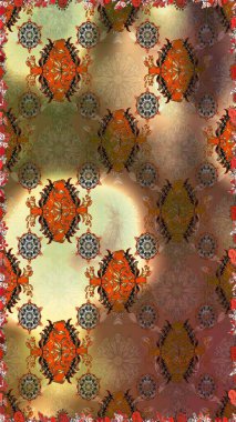 Küçük ölçekli çiçek basit şirin desende. Üretim, duvar kağıdı, baskı, hediye paketi ve scrapbooking Tekstil veya kitap için çiçek sorunsuz arka plan kapsar. Raster illüstrasyon.