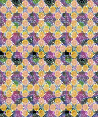 Tekstil, kumaş, kapaklar, duvar kağıtları, baskı, naylon, koleksiyon defteri, örgü, dekupaj için güzel bir eskiz. Küçük bej çiçeklerle oldukça kaliteli beslenme çantası deseni.