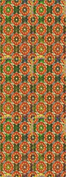 Altın şablon. Kahverengi renkte Royal retro. Kart, duvar kağıdı, ambalaj ve tekstil için klasik tasarım. Klasik çiçek dokusu. Altın elementler Raster illüstrasyonu.