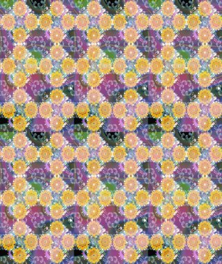 Tekstil, kumaş, kapaklar, duvar kağıtları, baskı, naylon, koleksiyon defteri, örgü, dekupaj için güzel bir eskiz. Küçük bej çiçeklerle oldukça kaliteli beslenme çantası deseni.