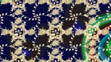 Paketleme, tekstil, duvar kâğıdı için çiçek eskizi. Raster 'ın taze dokusu. Yumuşak pamuk tasarımı. Klasik çiçek desenli. Yumuşak kiremit.