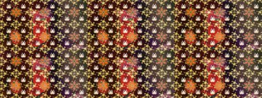 Süslü zentangle çizim dokusu, soyut çiçeklerle süslenmiş. Şekil verilmiş çiçeklerle eskiz deseni. Çiçek deseni duvar kağıdı, şablon dolguları ve web sayfası arkaplanı için kullanılabilir.