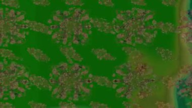 Renkli unsurlarla hareketli arka plan görüntüleri. Çiçekler. Eski model. Bayrak tarzı. Video kaydı. Şablon. Döngü. Kusursuz..