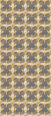 Klasik raster sarısı, kusursuz desen. Geleneksel oryantasyon süsü. Klasik klasik klasik arka plan. Gri, bej ve kahverengi renklerde altın elementlerle kusursuz desen.