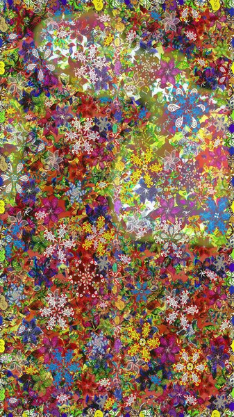 Güzel kumaş deseni. Küçük çiçekteki kusursuz desen. Raster illüstrasyonu. Güzel çiçek arkaplanı..