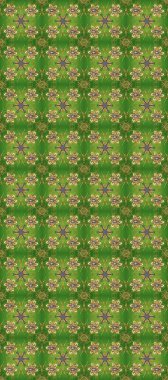 Damask arkaplanı tekerrür ediyor. Barok tarzında altın çiçek süsü. Antika altın tekrarlanabilir duvar kağıdı. Renklerde altın element.