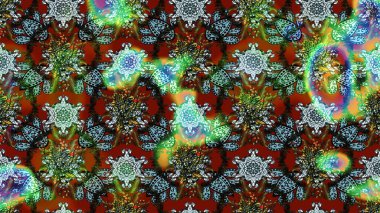 Raster Hip kumaş deseni. Eskiz Vintage Çiçek Deseni.