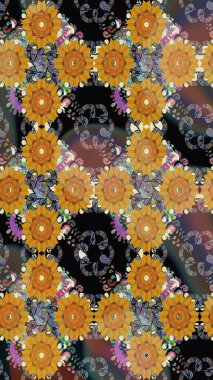 Suluboya desenli çiçek deseni. Dekorasyon ve tasarım için güzel bir desen. Ton halinde. Çiçeğin suluboya çizimlerinin mükemmel deseni. Moda yazdırma.