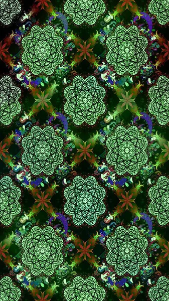 Moda baskıları için zarif bir şablon. Küçük çiçekte güzel bir desen. Çiçekli yaz çiçekleri. Robot resim. Motley illüstrasyonu. Küçük renkli çiçekler..