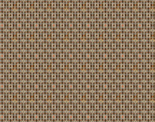 Düz Çiçek Elementleri Tasarımı. Kahverengi ve gri renkli çiçekler. Sevimli çiçek raster deseni. Renkli Bahar Teması çizim şablonu.