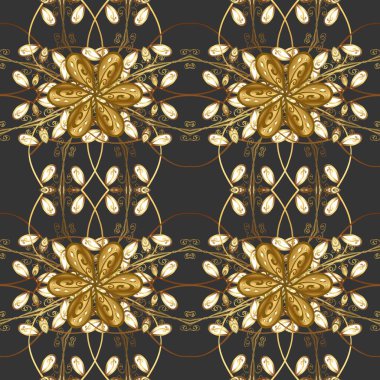 Oyma. Altın kaplamalı gri ve kahverengi arkaplan. Klasik tarzda. Patina. Kusursuz ahşap oyma. Lüks mobilyalar. Altın elementli gri ve kahverengi desenler. Küçük alan derinliği.