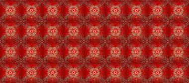 Seamless oriental ornament in the style of baroque. Golden elements on black and brown colors. Traditional classic raster golden seamless pattern.