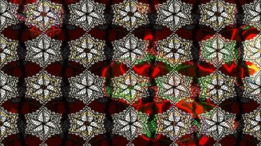 Çiçekli karalama şeklinde Raster çiçek deseni. Siyah ve kahverengi renkte çiçekler. Yumuşak, bahar çiçekli arka plan.