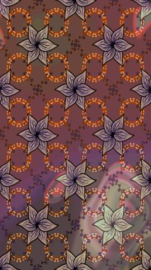 Sınır Kızılderili çiçekli paisley patten. Raster Henna tarzı. Tebrik kartı geçmişi, boyama kitabı, arkaplan ve tekstil için kullanılabilir. Etnik Mandala havlusu. Taslak süsleme izi.