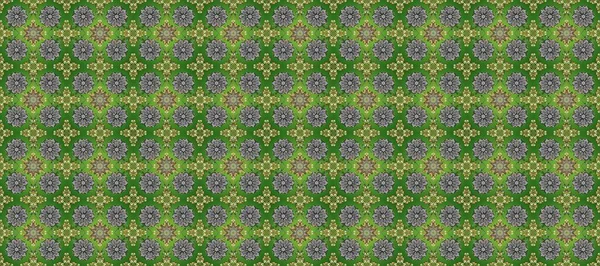 Raster oryantal süs. Altın desenli yeşil, gri ve nötr renklerde altın elementler. Geleneksel klasik altın desen. Barok tarzında kusursuz bir doğulu süsü..