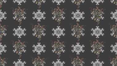 Yazdır. Güzel kumaş deseni. Düz Çiçek Elementleri Tasarımı. Raster çiçekli arka plan. Renkli Yaz Temalı eskiz kalıbı. Güzel çizim şekli..