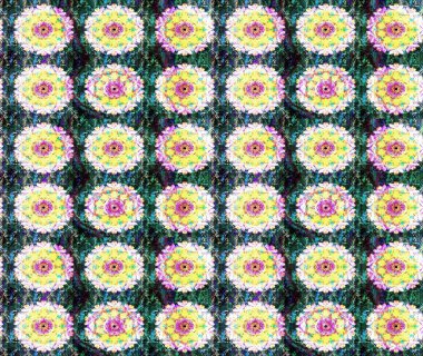 Yazdır. Renkli Yaz Temalı eskiz kalıbı. Raster çiçekli arka plan. Güzel eskiz şekli. Düz Çiçek Elementleri Tasarımı. Şirin kumaş deseni.