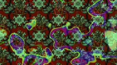 Raster Moda kumaş deseni. Çizgi çizimi kalıbı. Şirin çiçekler..