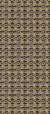 Doğu tarzında klasik tasarım öğesi. Süslü dantel iz sürücü. Gri, kahverengi ve bej renkli geleneksel Arap dekoru. Çiçekli süslemeli Raster. Duvar kağıdı için altın süslü illüstrasyon.