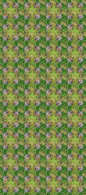 Doku arka planında altın duvar kâğıdı. Damask kusursuz yinelenen arkaplan. Altın element yeşil, gri ve nötr renklerde. Barok tarzında altın çiçekli süs..