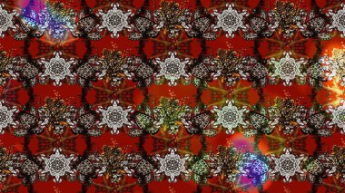 Suluboya, elle çizilmiş. Eskiz arkaplan modeli. Raster hisseleri. Çiçekler kahverengi ve kırmızıda.