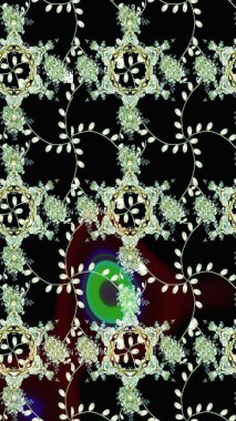 Karalama çiçeği. Düz Çiçek Elementleri Tasarımı. Zentangle soyut çiçekleri. Raster illüstrasyonu. Renkli Bahar Teması eskiz kalıbı. Şirin kumaş deseni.