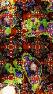 Kahverengi renkli çiçekler. Yumuşak, bahar çiçekli arka plan. Raster çiçek desenli ve çiçekli..