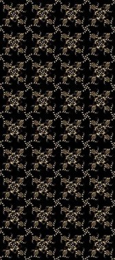 Damask pürüzsüz yineleme kalıbı. Antika altın tekrarlanabilir duvar kağıdı. Barok tarzında altın çiçekli süs. Siyah, bej ve kahverengi renklerde altın element.