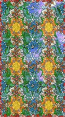 Kartlar, davetiyeler, tarih kartları ve daha fazlası için kullanılabilir. Büyük bir çiçek boyası seti. Raster şirin suluboya çiçek deseni çizimi.