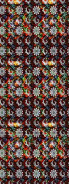 Güzel suluboya yaz çiçekleri deseni..