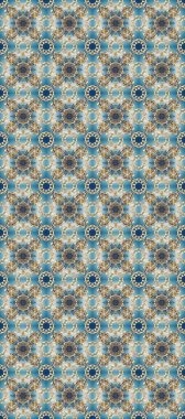 Paisleys zarif çiçek desenli arkaplan duvar kâğıdı çizimi. Klasik stil, güzel, modern, üç boyutlu sanat eseri, altın ve mavi, bej reklamlı, desensiz çiçek yaprakları ve süslemeleri var.