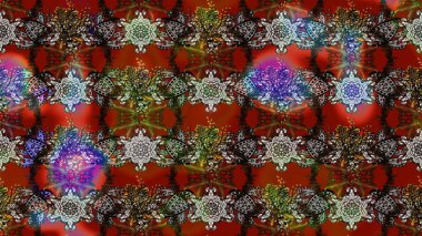 Raster güzel bir çiçek deseni çizmiş. Nazik romantik baskı. Tatil havası. Bahar mevsimi.