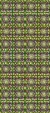 Kusursuz damaske klasik altın desen. Tekrarlayan elementlerle soyut arkaplan oluşturun. Yeşil, gri ve kahverengi renklerde altın sarısı desenler. Raster illüstrasyonu.