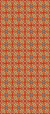 Paisleys zarif çiçek desenli arkaplan duvar kâğıdı çizimi. Klasik stil, güzel, modern, üç boyutlu sanat eseri, altın ve kahverengi, turuncu ve bej desenli çiçek yaprakları, süsler..