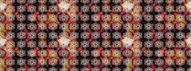 Güzel kumaş deseni. Doodle çiçekler ve dalları, otlar ve çiçekler. Raster Illustration. El çizilmiş.