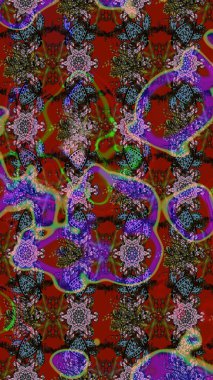 Moda baskıları için zarif bir şablon. Küçük renkli çiçekler. Küçük çiçekte güzel bir desen. Motley illüstrasyonu. Çiçekli bahar çiçekleri.